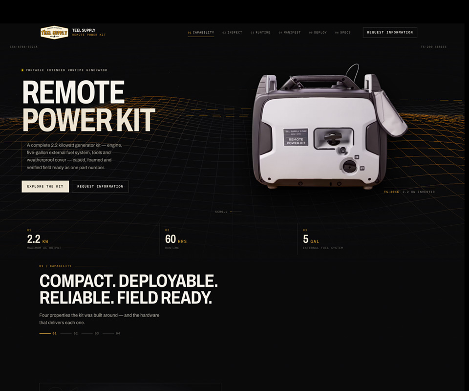 Teel Supply Remote Power Kit